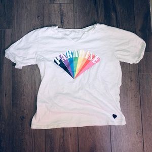 “Paradise” Rainbow Top